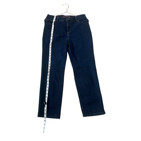 Gloria Vanderbilt dark wash jeans size 8 petite - Picture 4 of 7